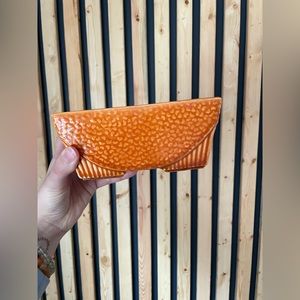 Orange Plant pot